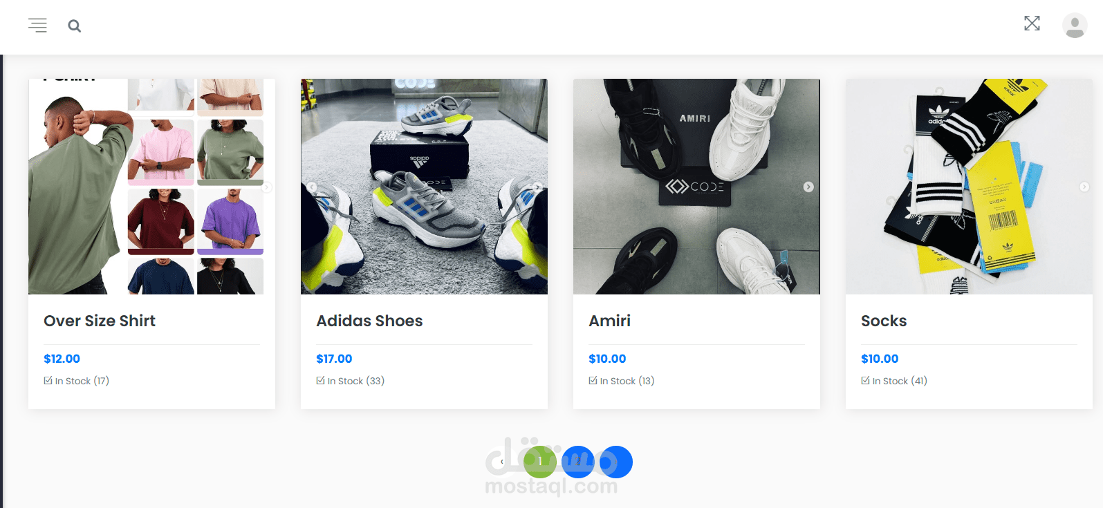 متجر إلكتروني متكامل لإدارة وبيع المنتجات باستخدام Laravel