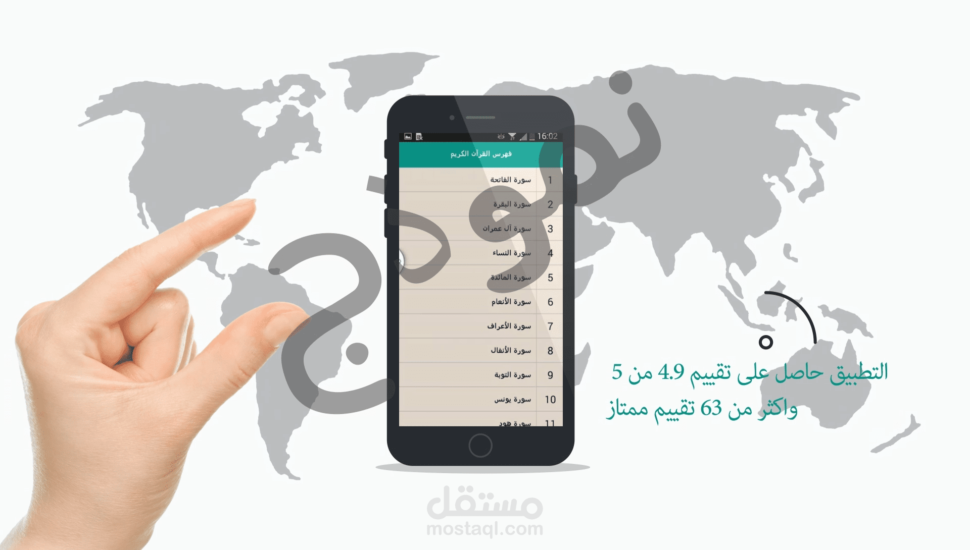 برومو ل تطبيق هاتف