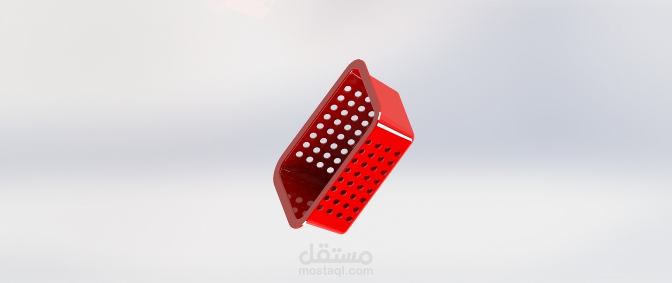 تصميم ثلاثي الابعاد لقوالب بلاستيكية