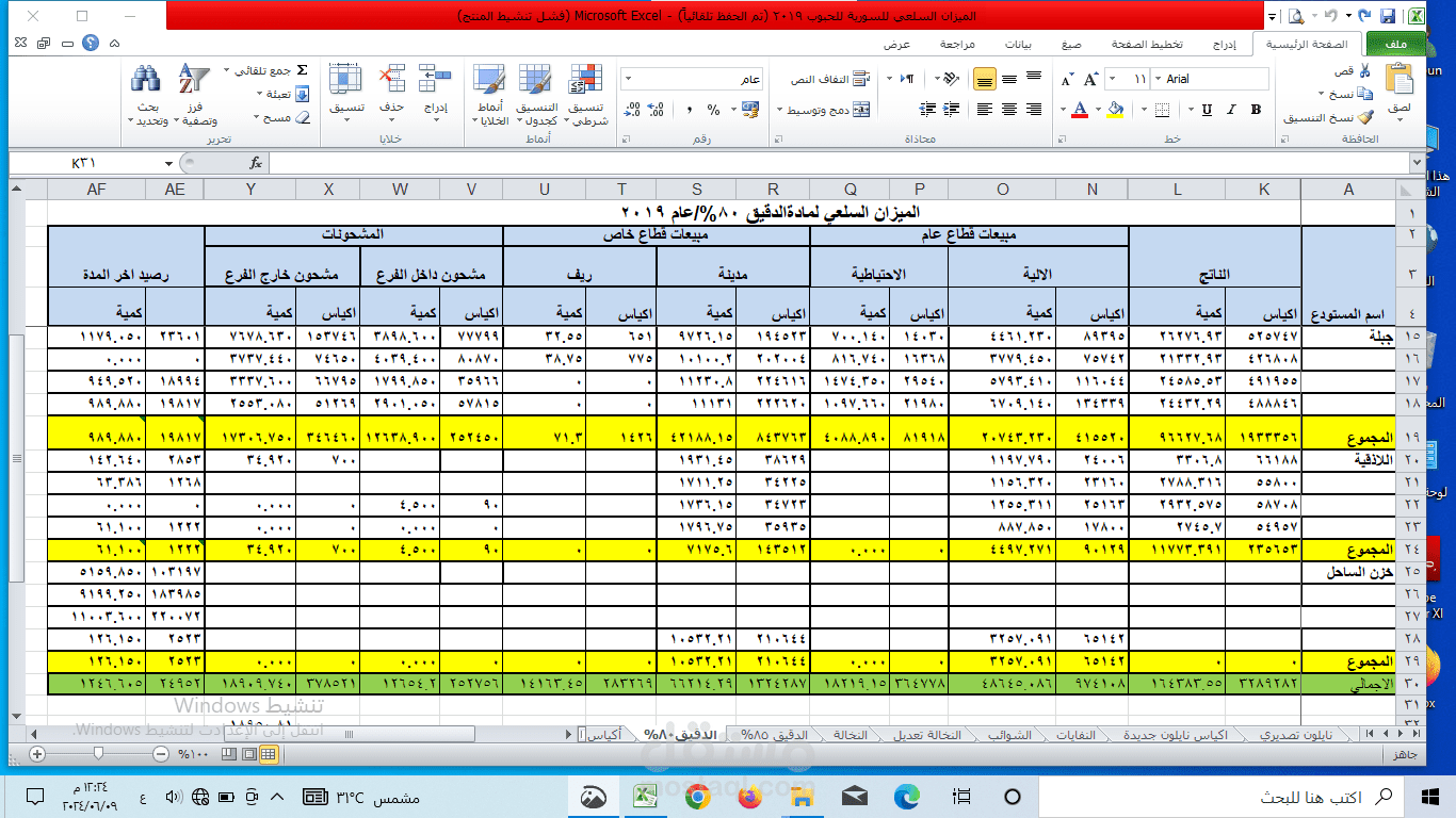 محاسب  مواد و مستودعات