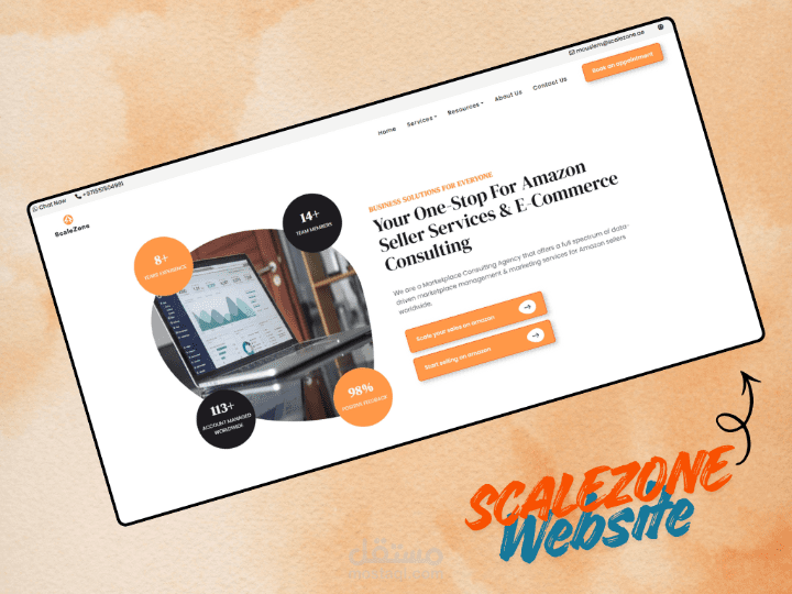 Amazon Seller Services Website – Scalezone