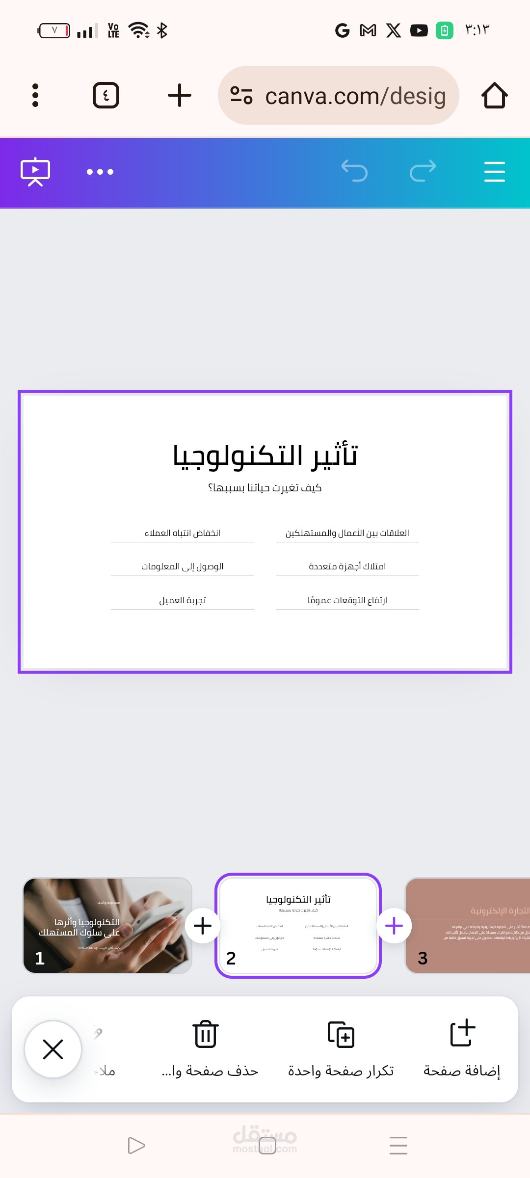 أثر التكنولوجيا على المستهلك