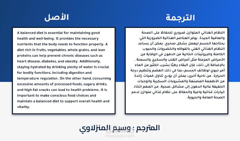 ترجمة طبية من الإنجليزية للعربية