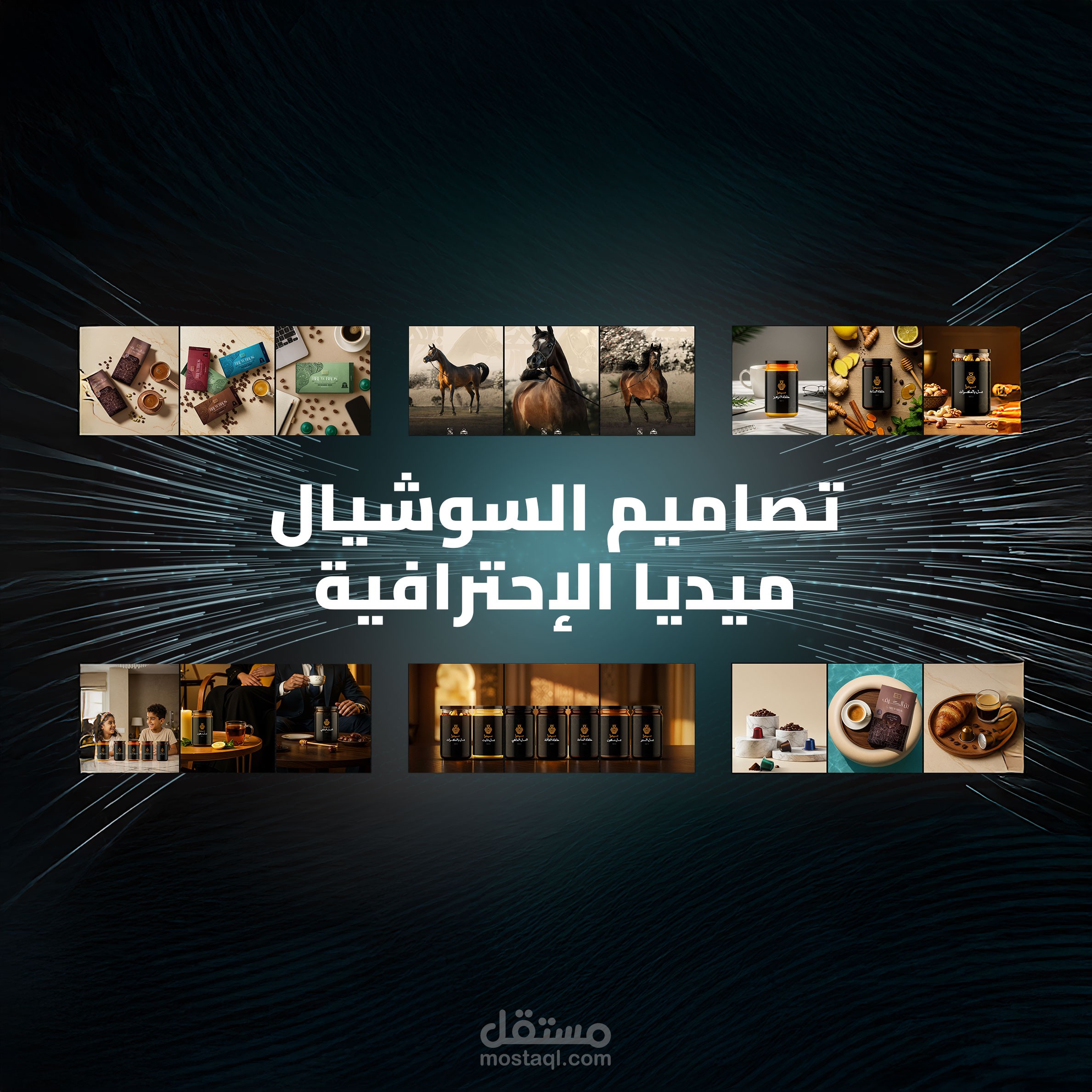 تصاميم السوشيال ميديا الإحترافية