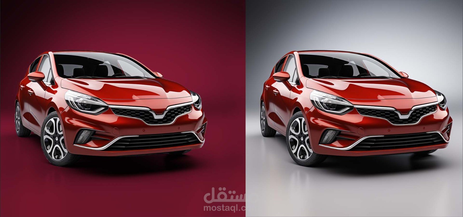 تصميم سوشيال ميديا لسيارة