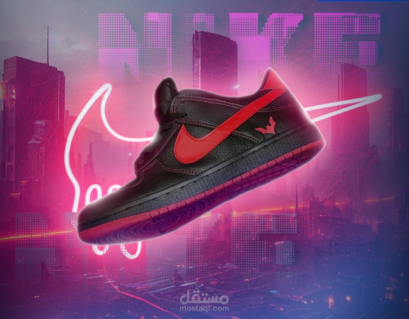 تصميم اير جوردان أحمر