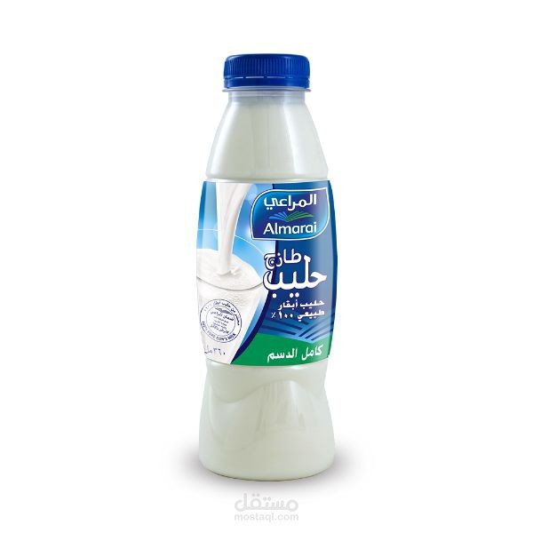 بوسترات منتج غذائي اللبن