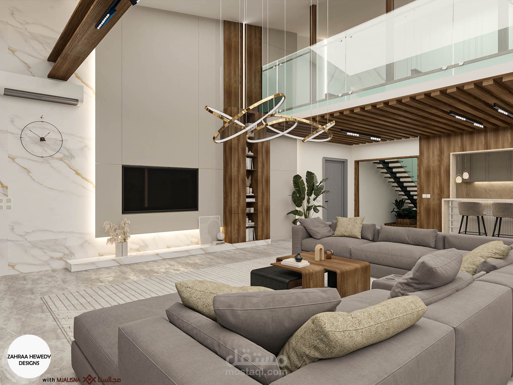 تصميم منطقة استقبال