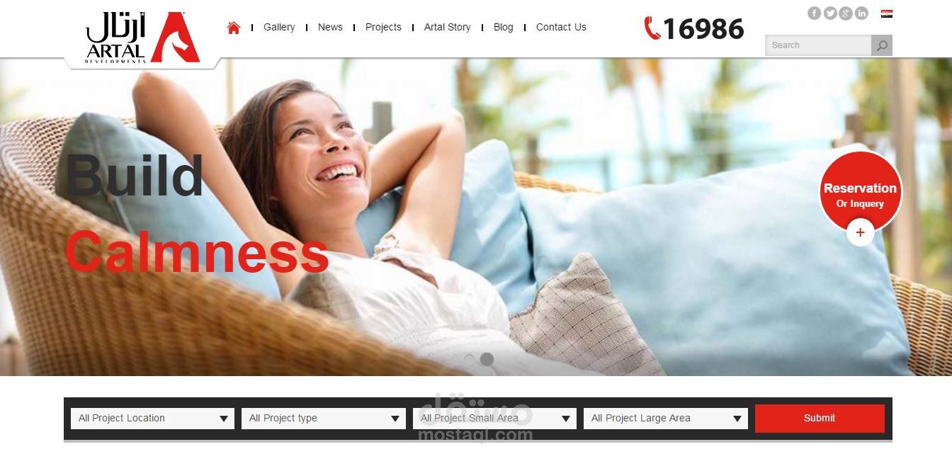 موقع شركة تسويق عقاري