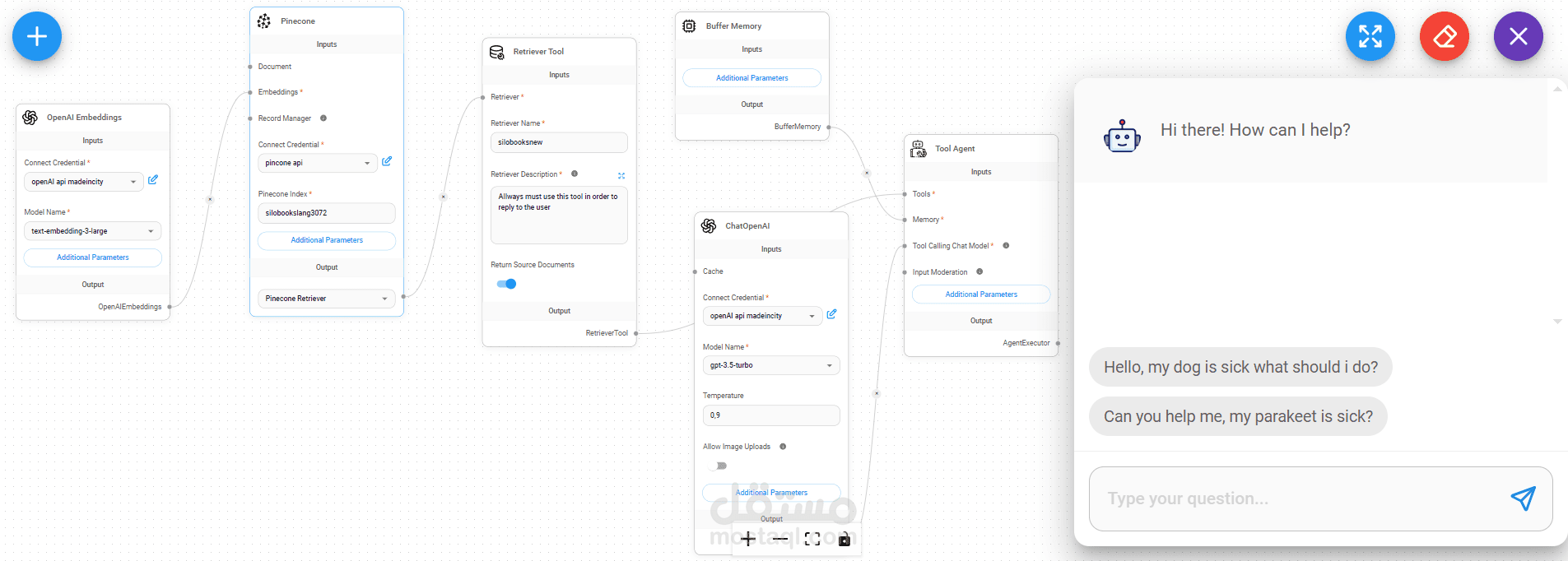 WhatsApp AI chatbot