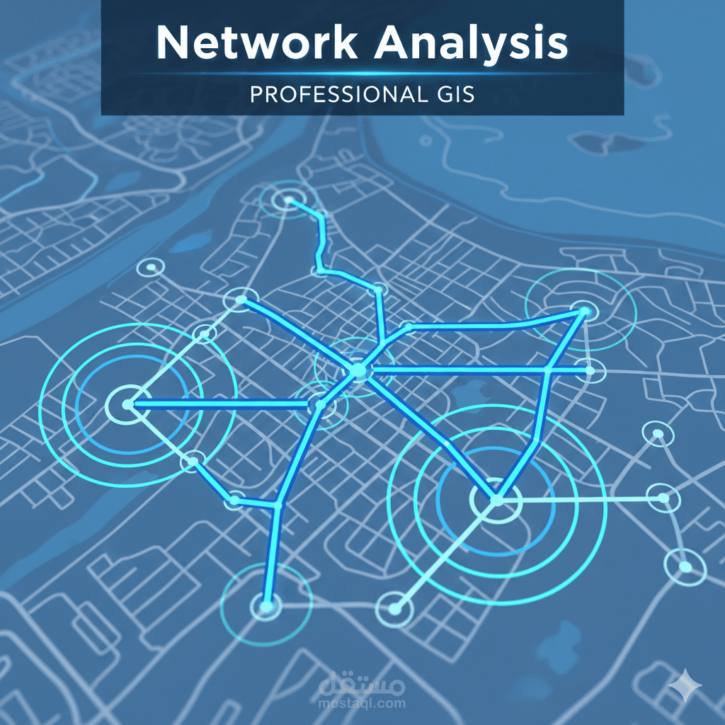 تحليل شبكي متقدم لتحديد المسارات المثلى وخدمات الوصول