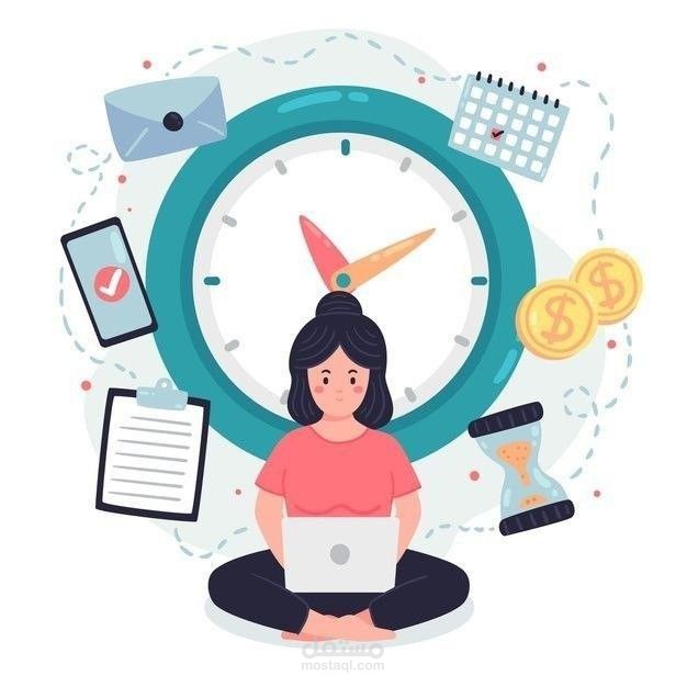 برنامج مهارات إدارة الوقت والدراسة الفعّالة للفئة العمرية من 12 إلى 20 سنة.