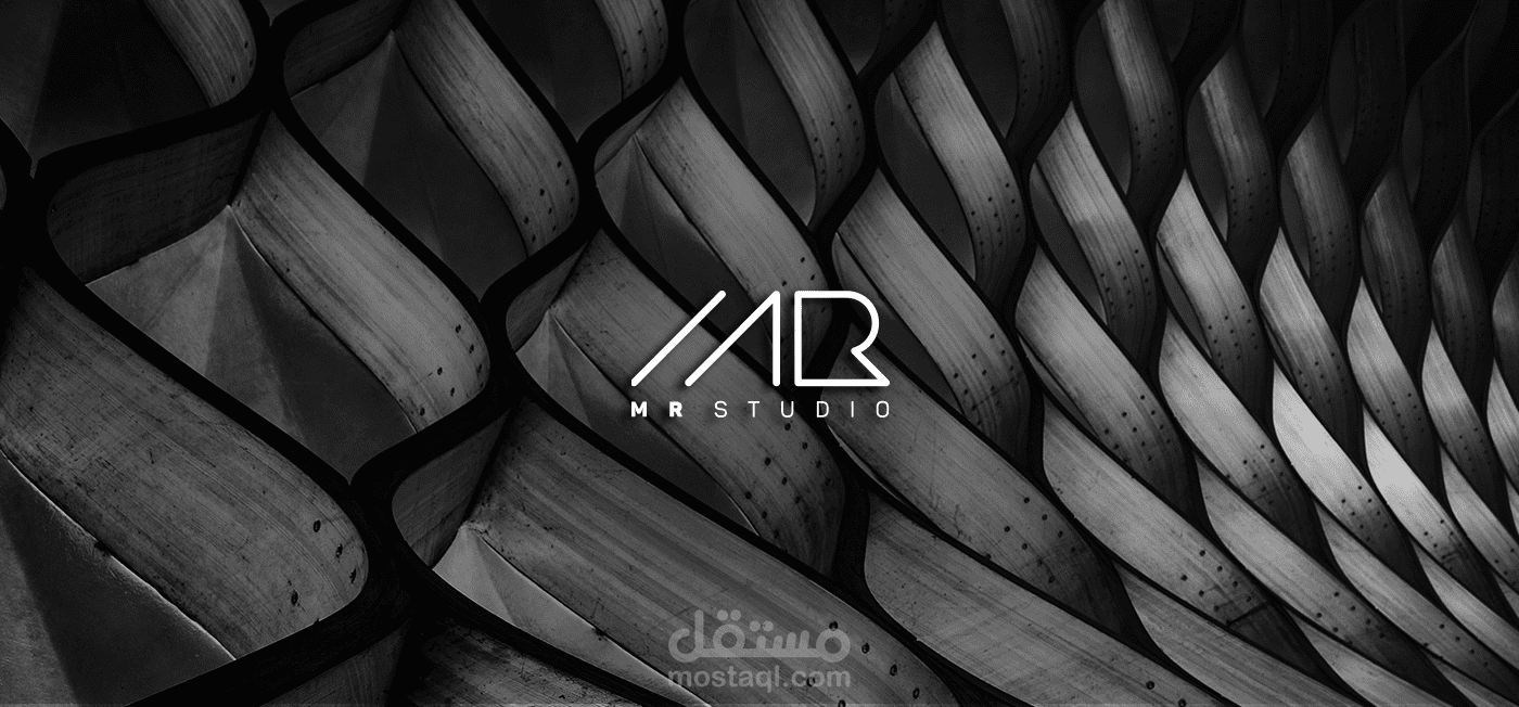تصميم هوية تجارية لـ MR Studio