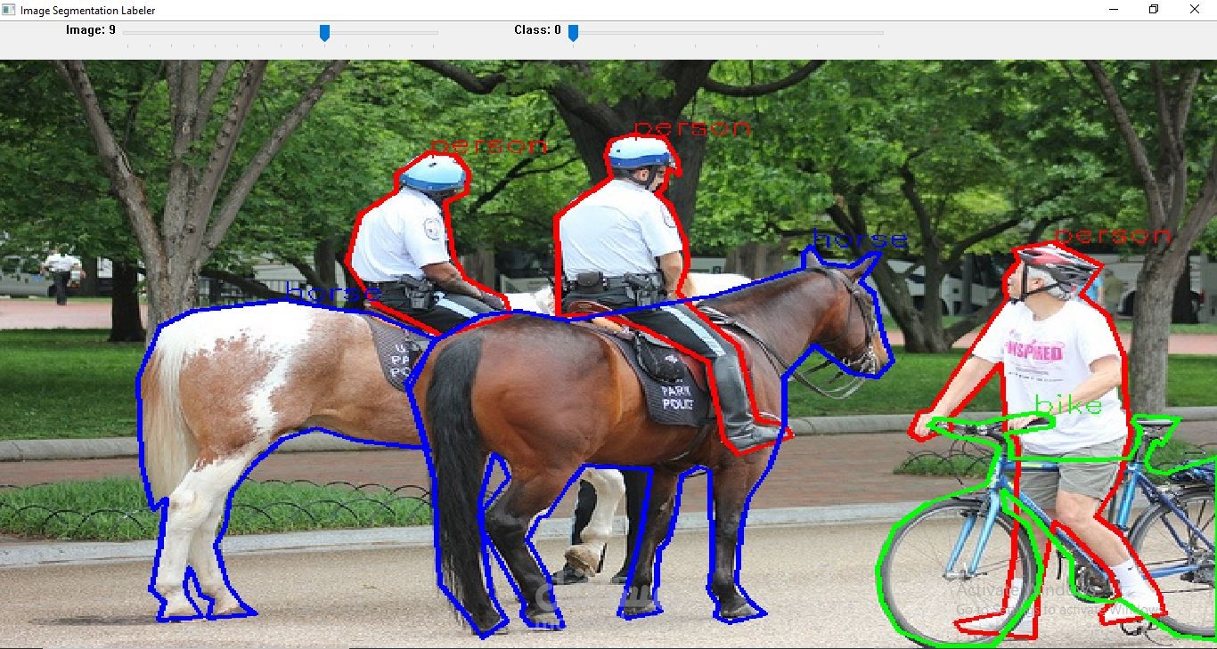 Image segmentation tool