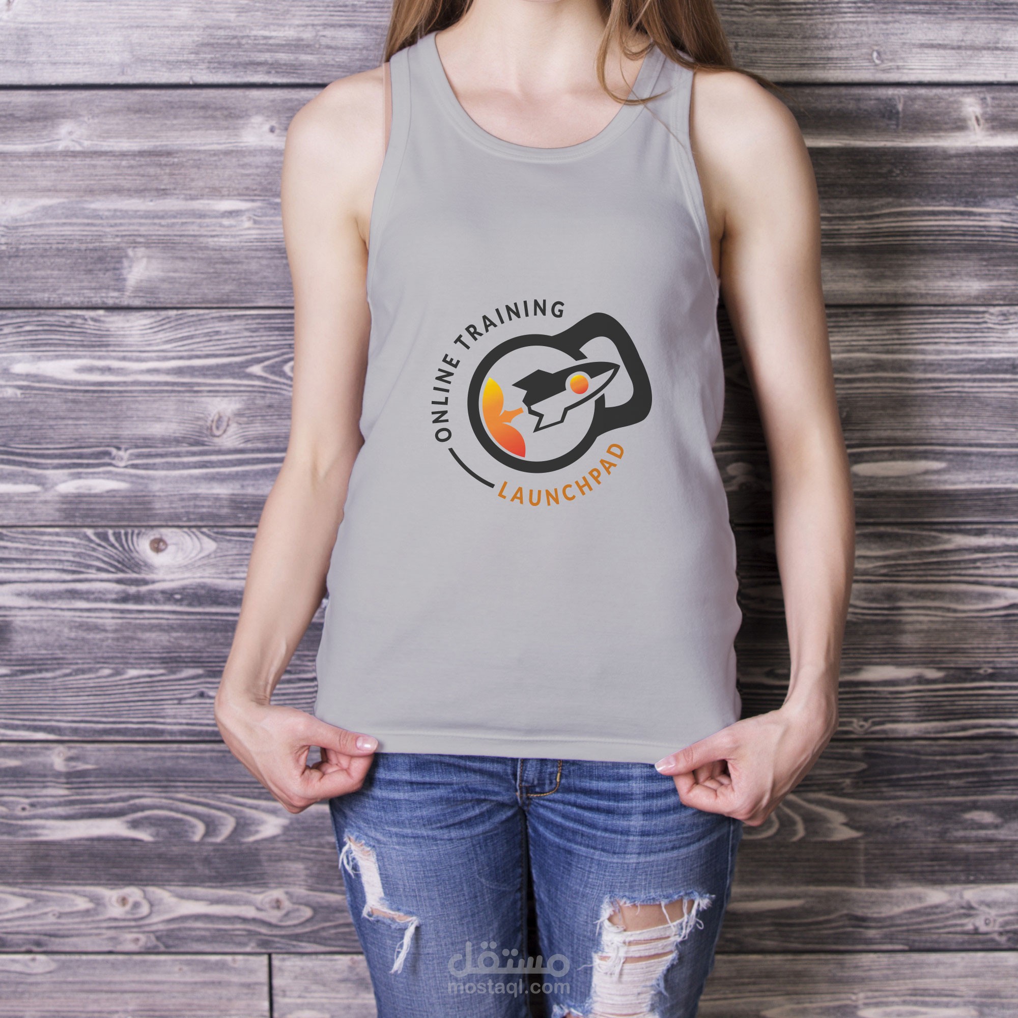 شعار لمدرب لياقة بدنية