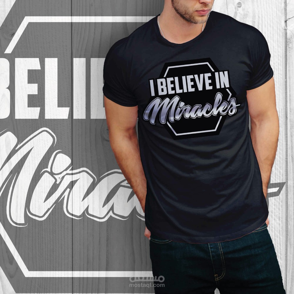 I believe in miracles / t-shirt