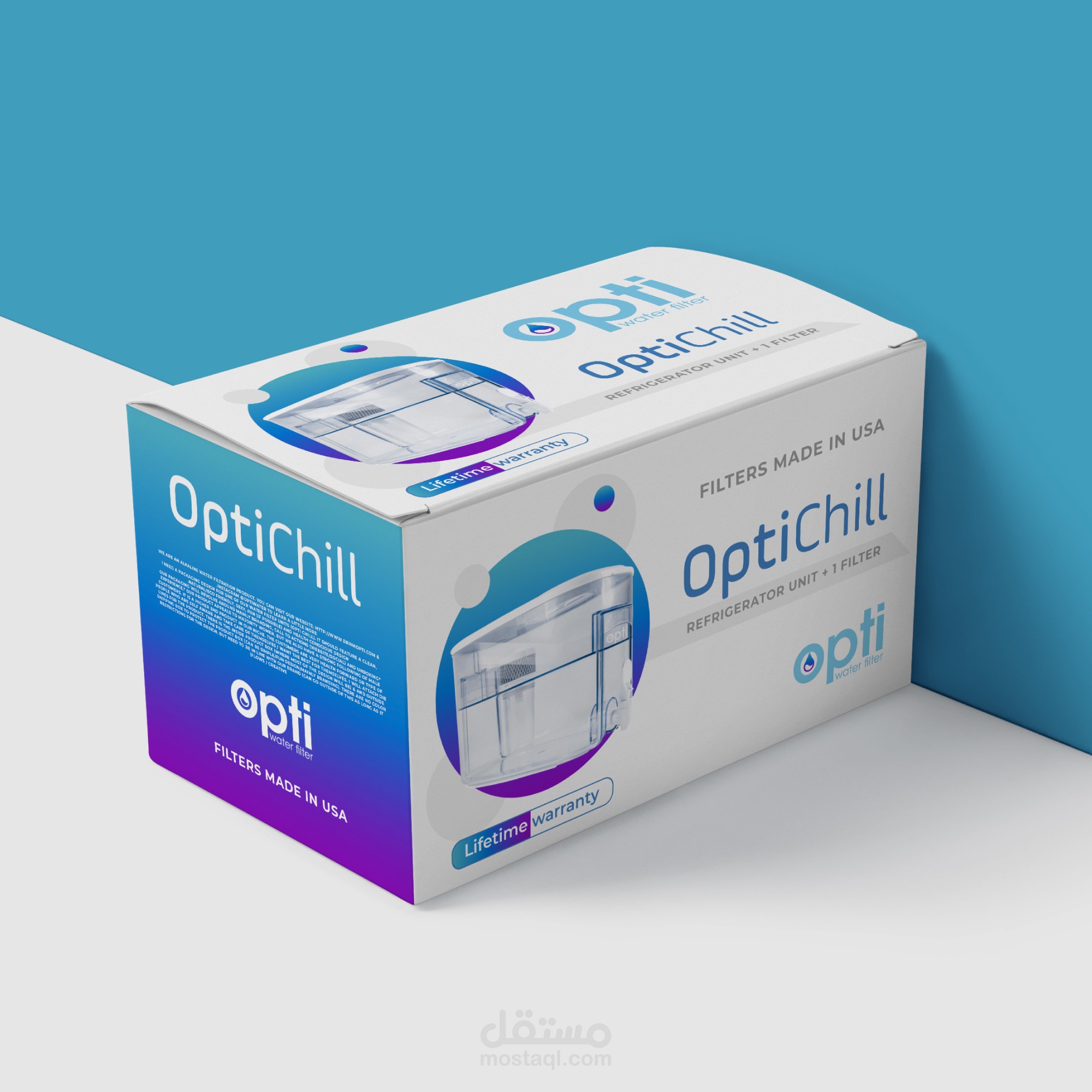 Alkaline Water Filter Packaging