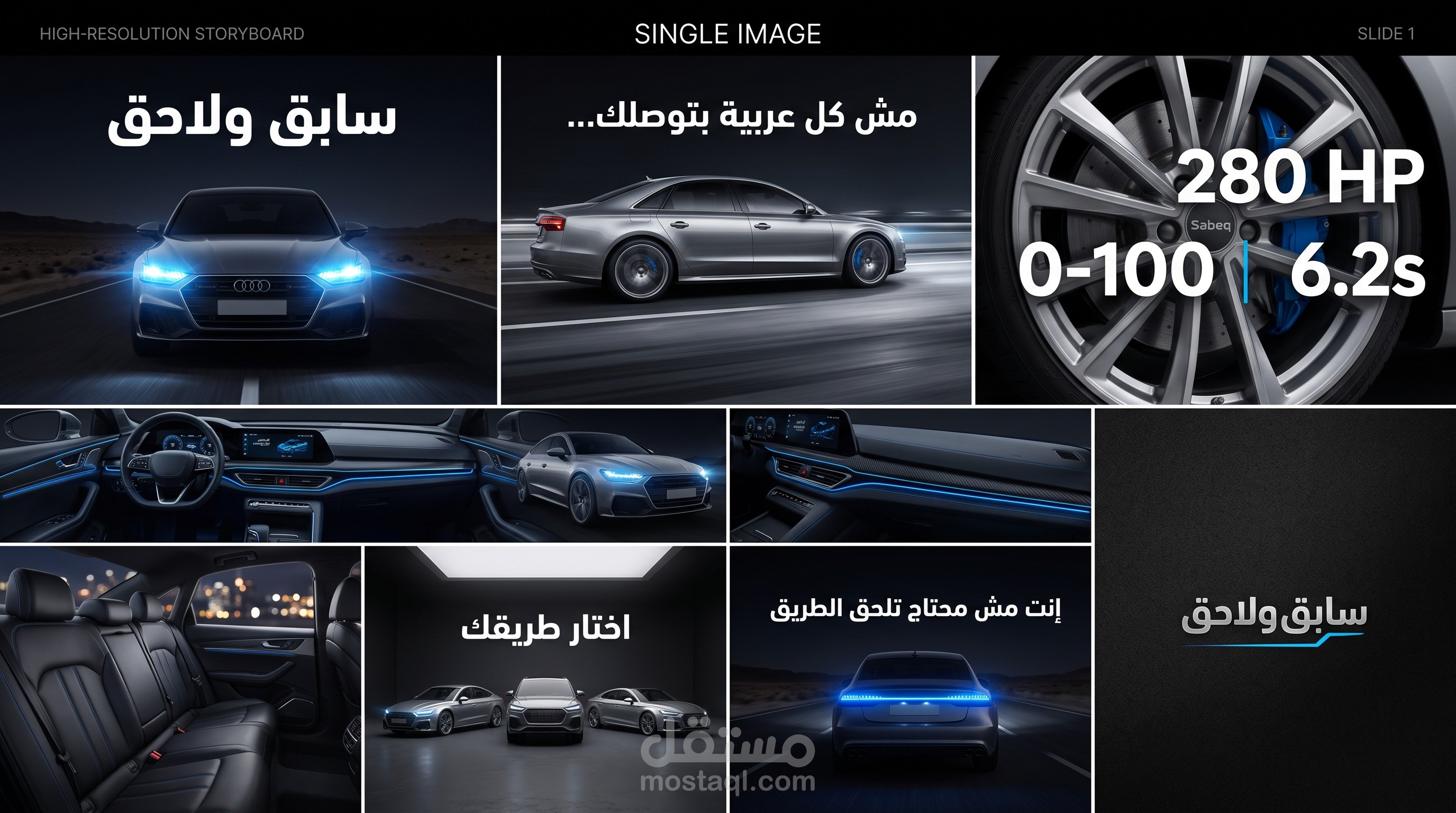 SABEQ W LAHEQ — A Conceptual Automotive Brand