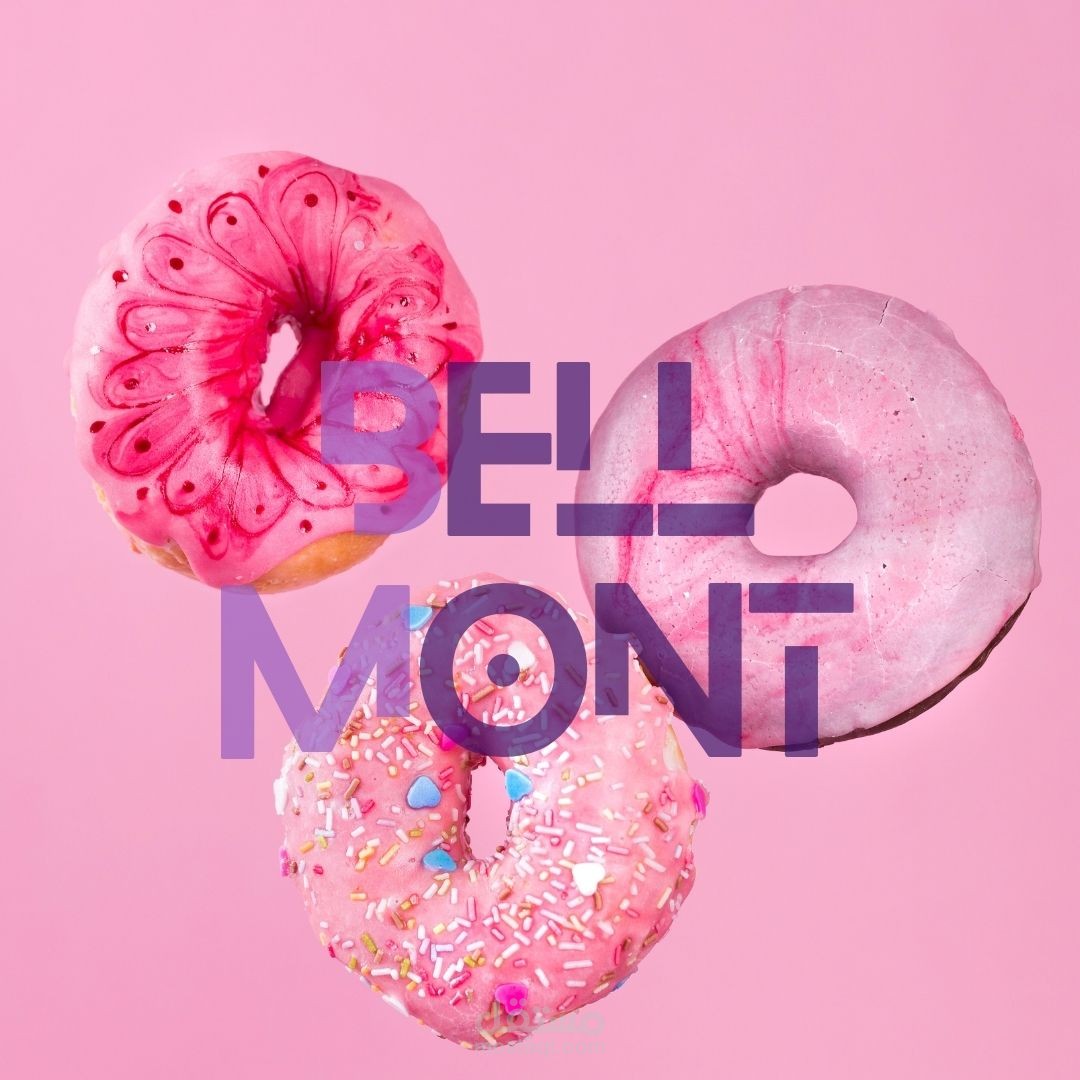 "Visual identity for a donut shop "BELL MONT