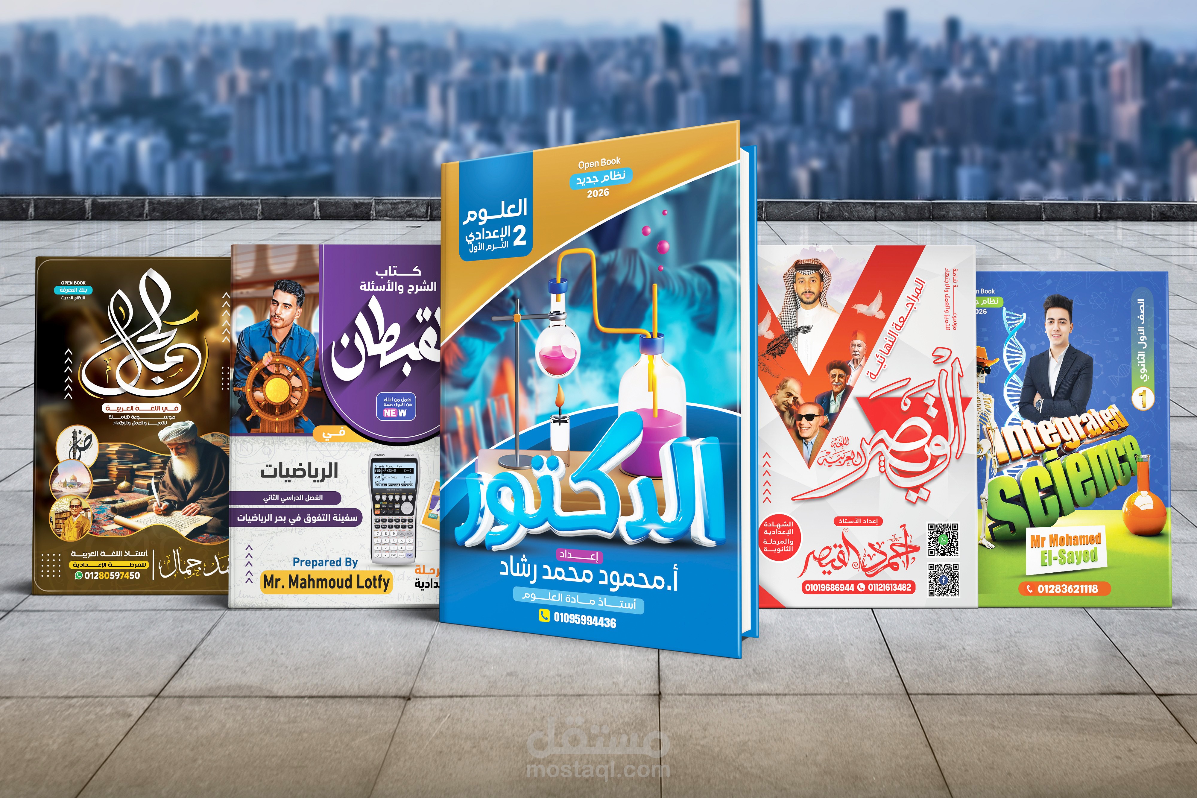 تصميم أغلفة كتب احترافية