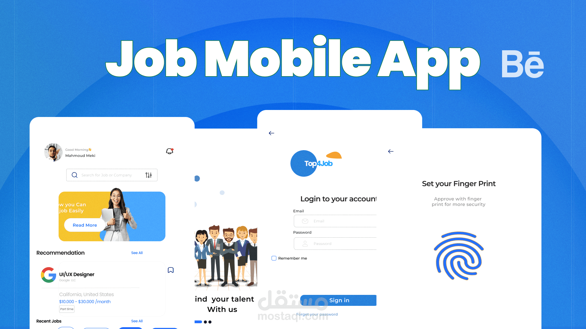 Job mobile application