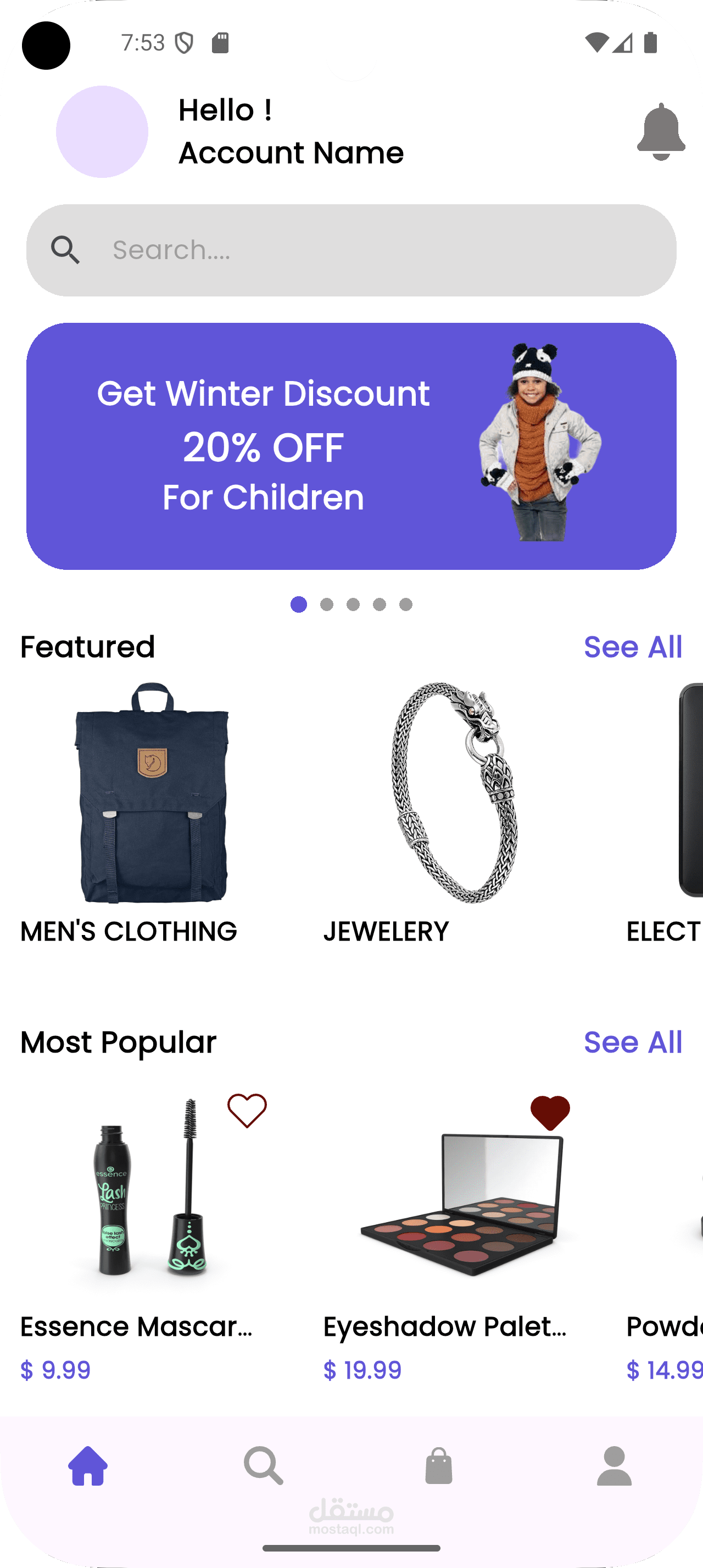 E-commerce Flutter App