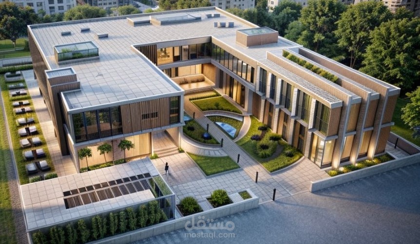 تصميم Business Hub