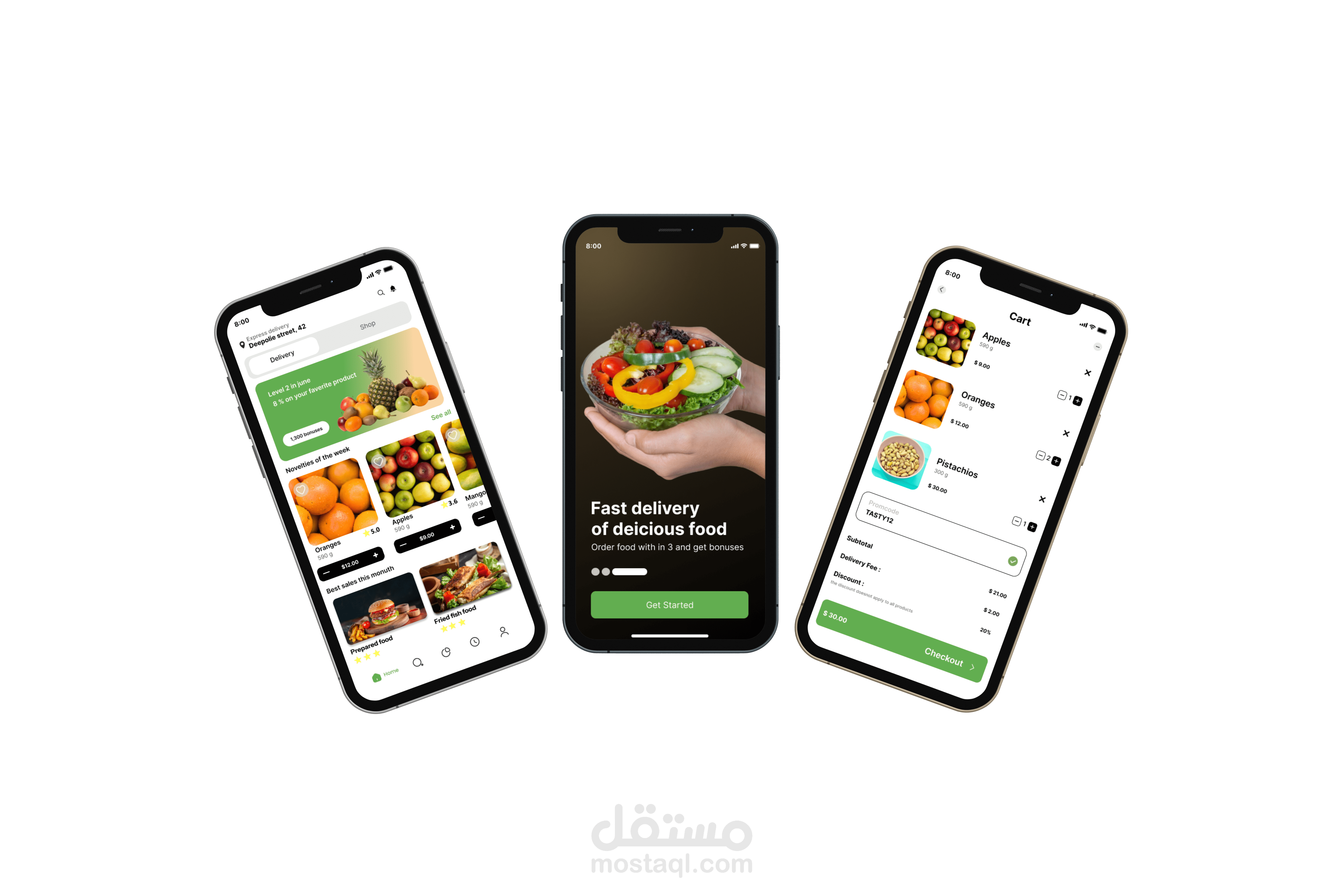 App Groseri Ui Design