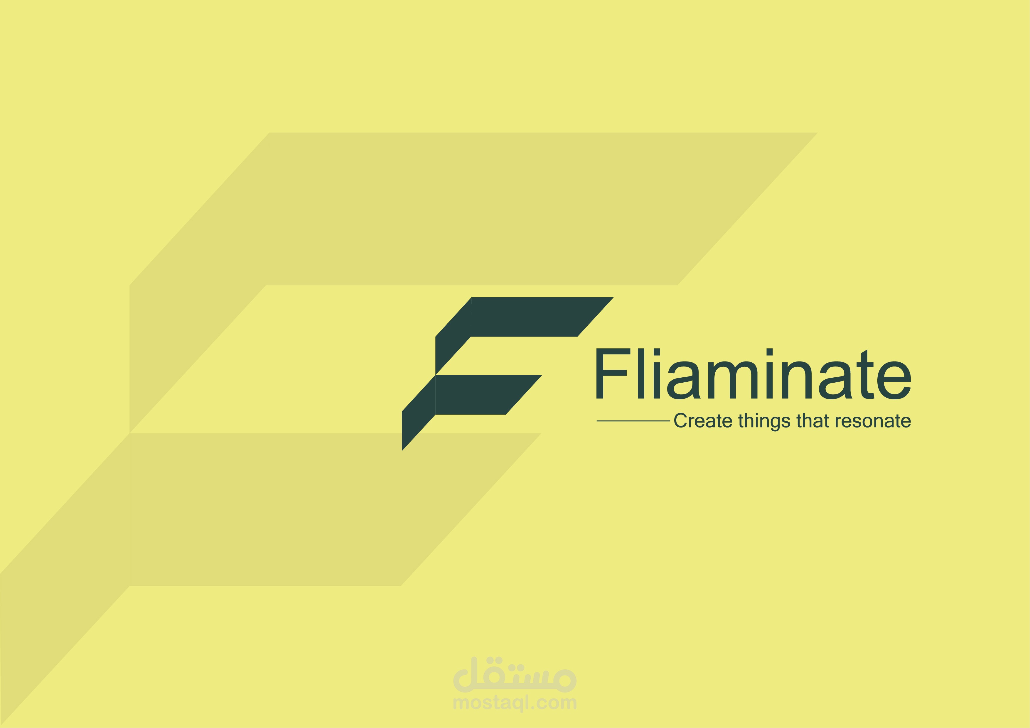 هوية بصرية كاملة لشركة Fliaminate