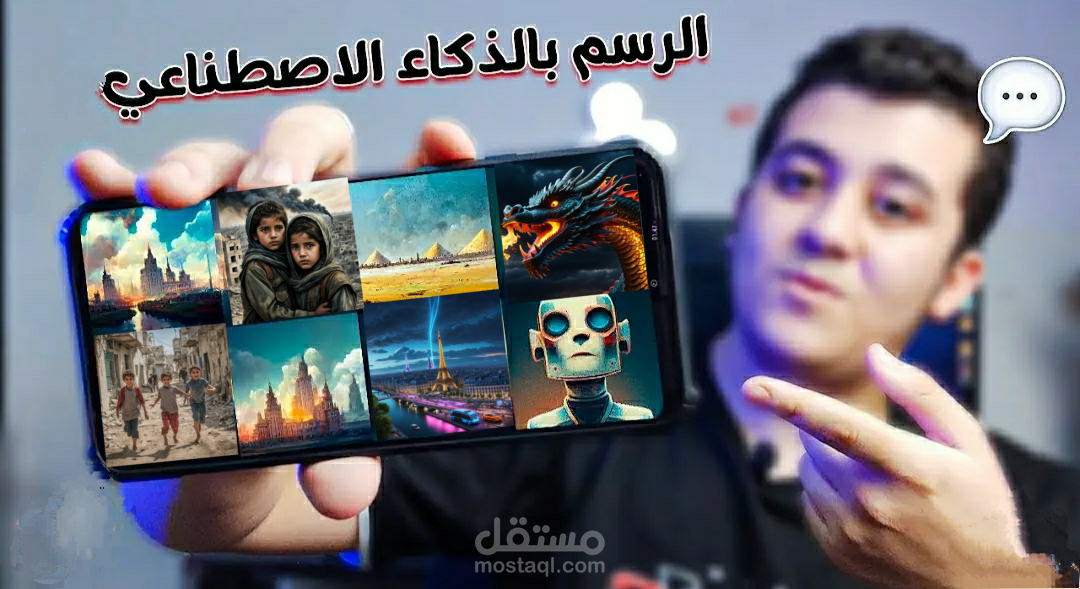 تصميم صور بالذكاء الاصطناعي