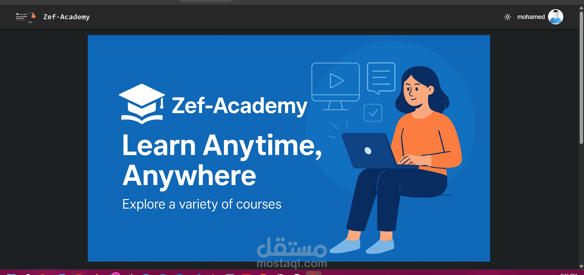 Learning mangement system   منصه تعليميه