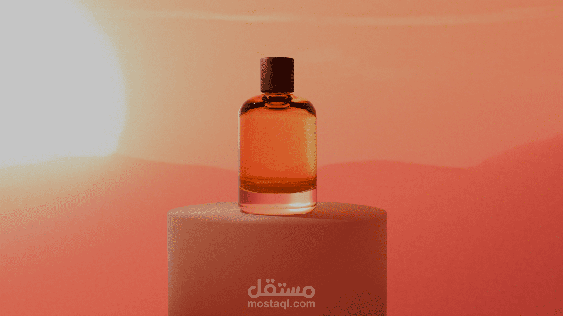 تخيل عطرك... وأنا أحوّله لتصميم يخطف الأنظار  سوّيت هذا التصميم لعطر بأسلوبي الخاص، ولو عندك منتج وتبغى يطلع بأفضل صورة – خلني أشتغل عليه لك. راسلني على مستقل وخليه يبرز زي كذا
