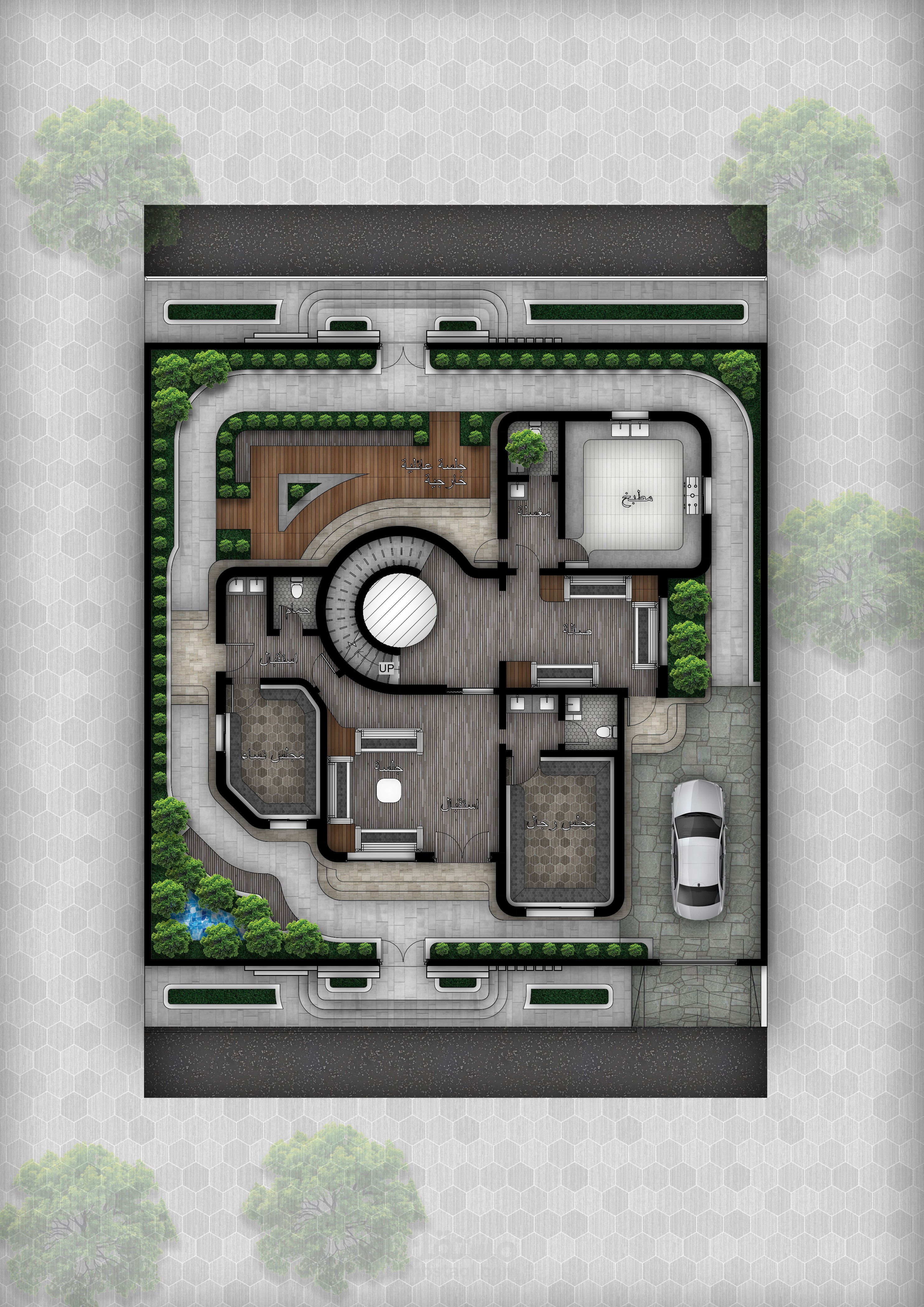 تصميم معماري إحترافي(داخلي+خارجي)