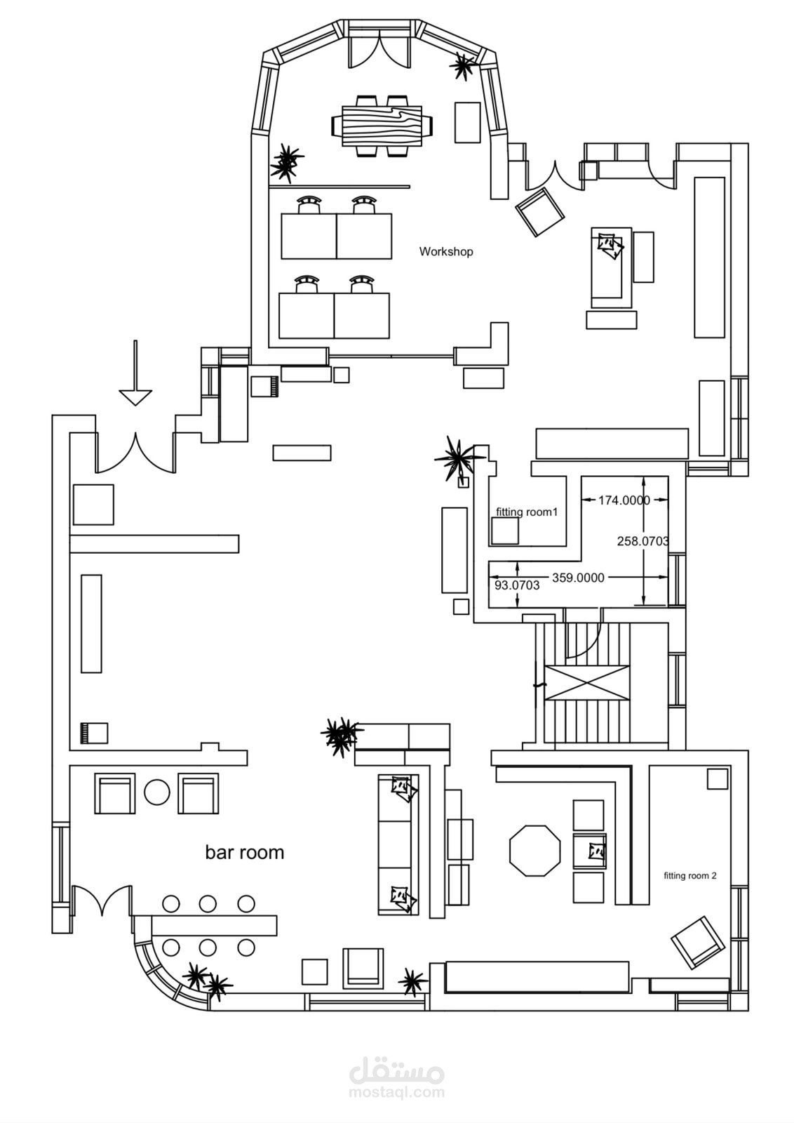 بلان جاليري ملابس