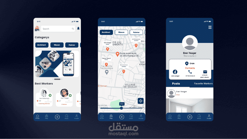 Easy Home -  home services platform connecting homeowners with skilled professionals