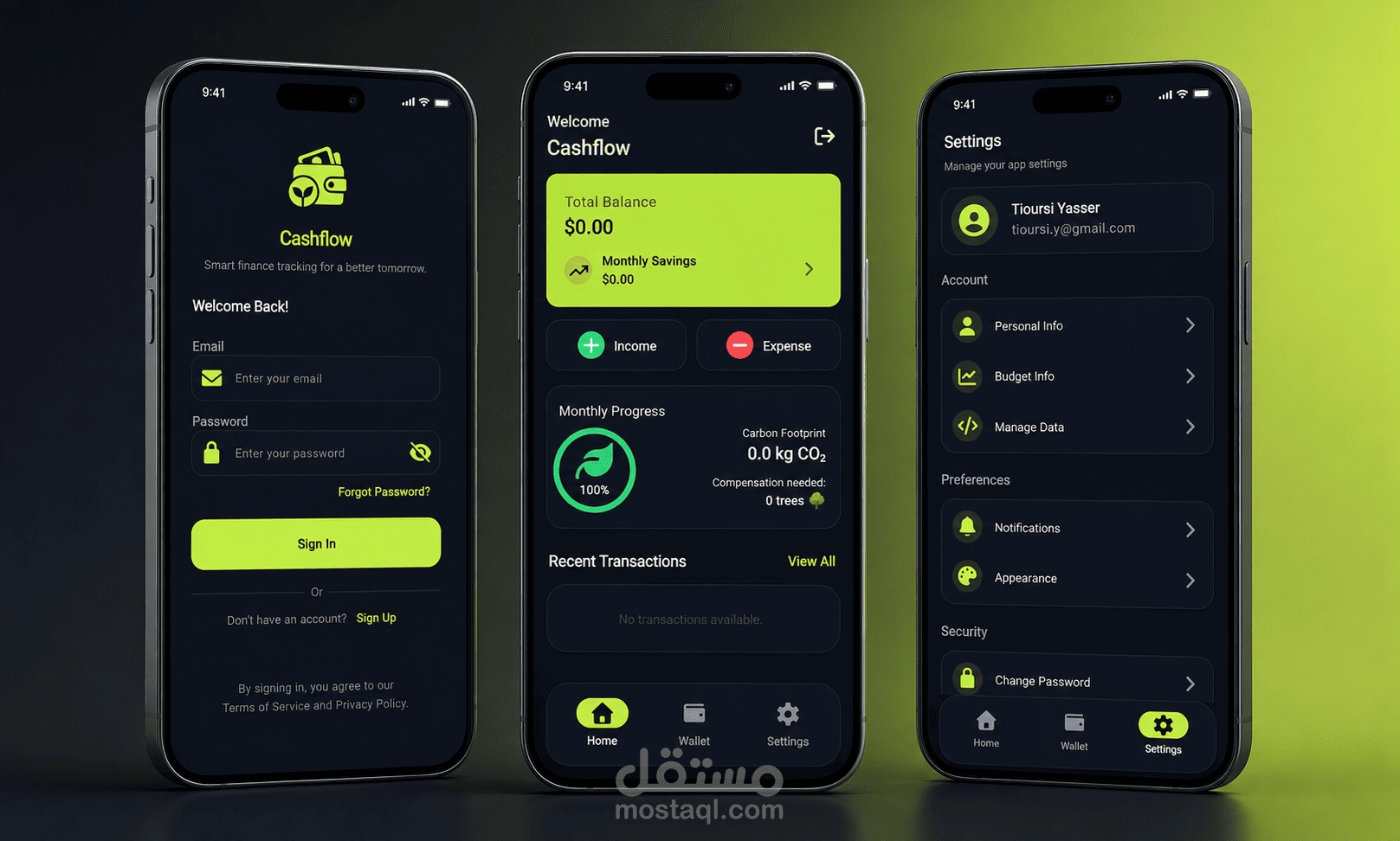 Cash Flow - A privacy-focused personal finance tracker