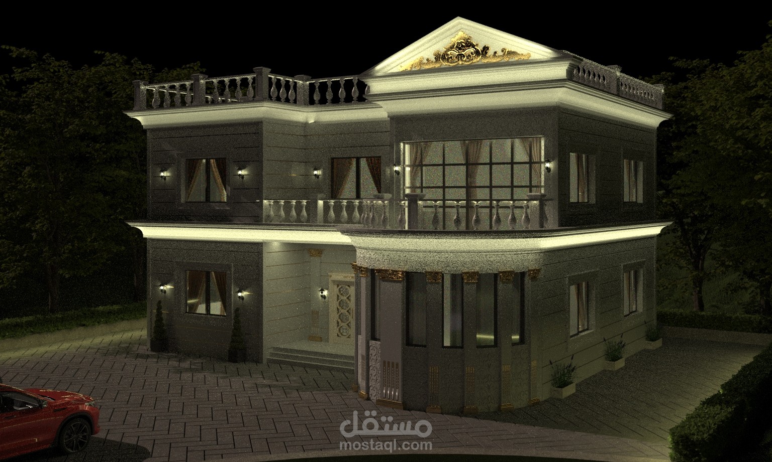 خدمات تصميم واجهات معمارية بأعلى جودة ودقة