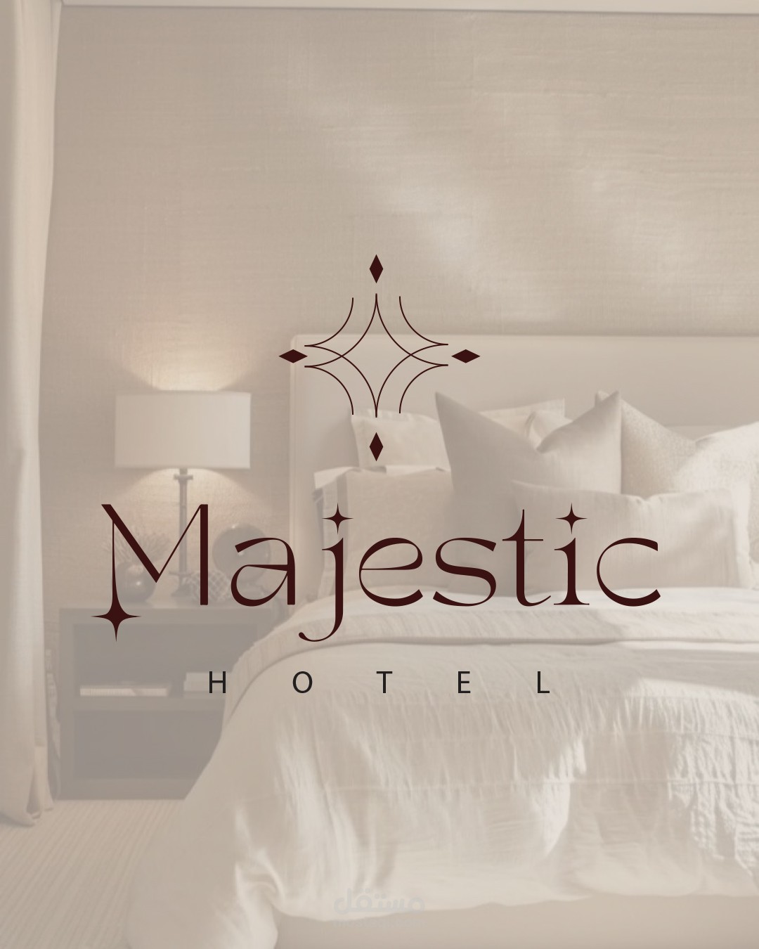 Visual identity for the " Majestic " Hotel