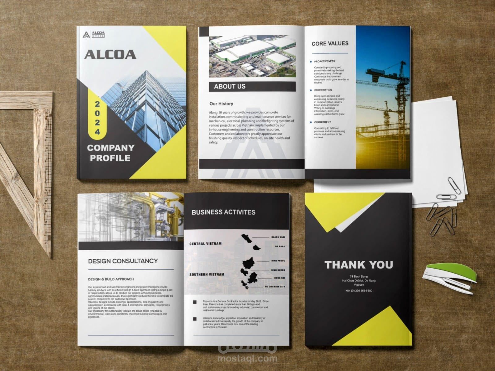 الملف التعريفي لشركة ( ALCOA )