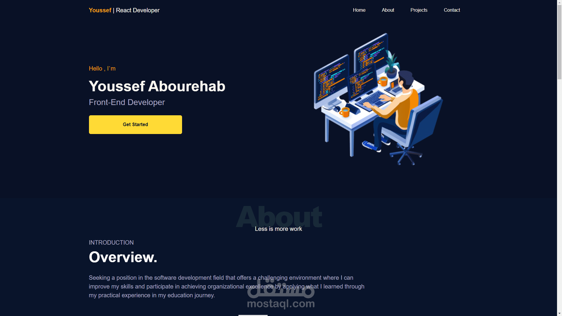 My Portfolio Page