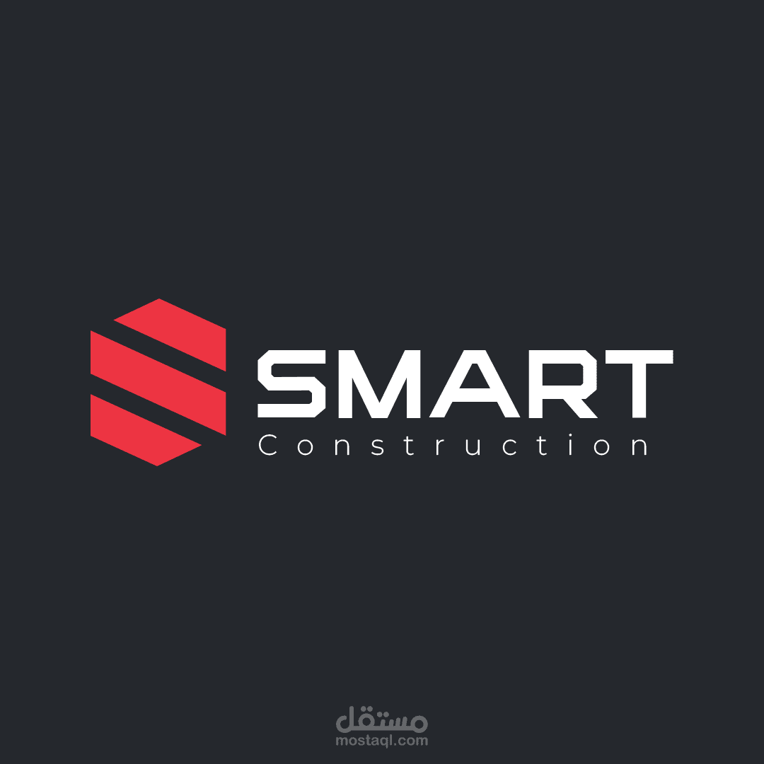 لوجو و هوية شركة Smart Construction