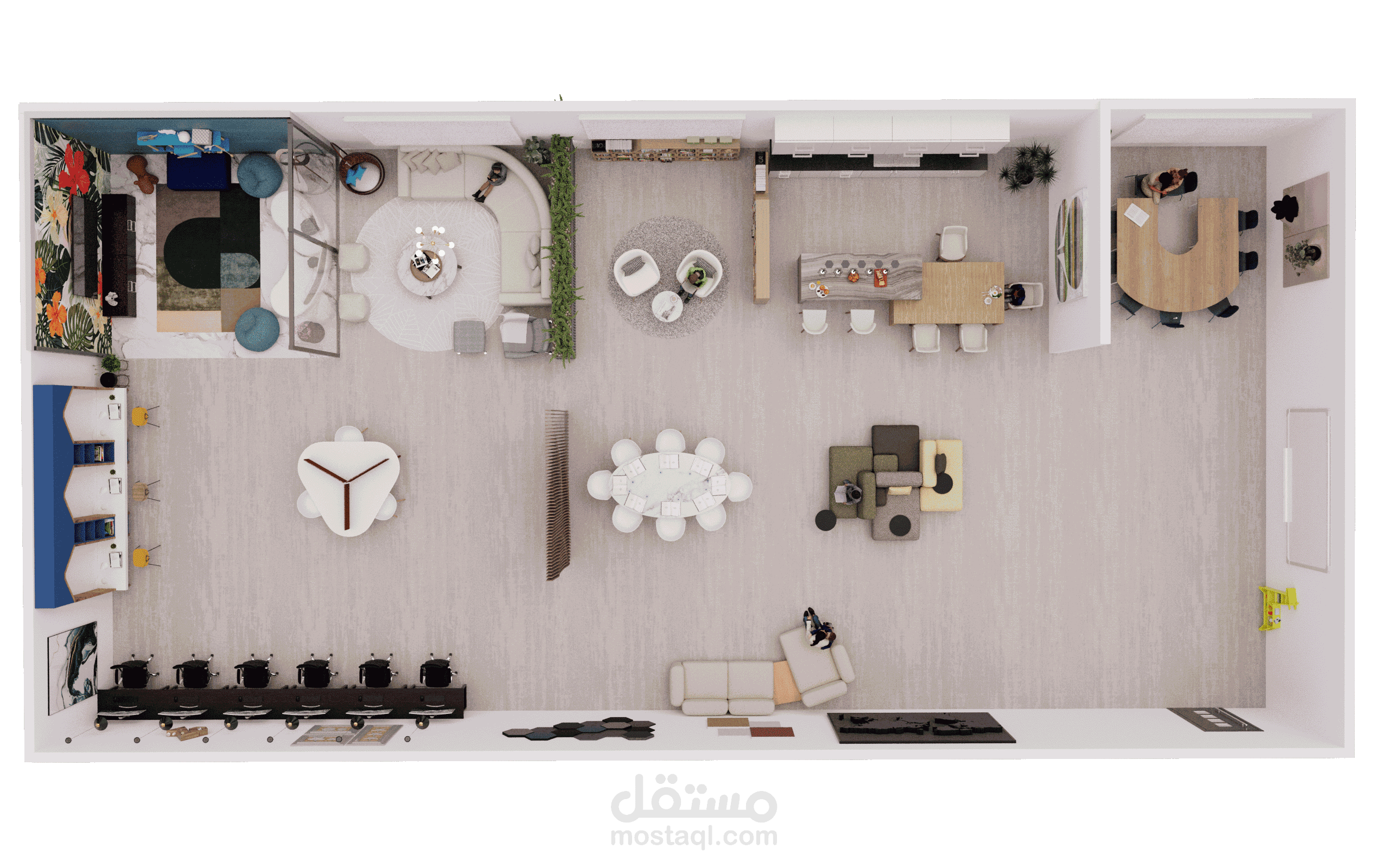 تصميم مركز تدريب عالمي