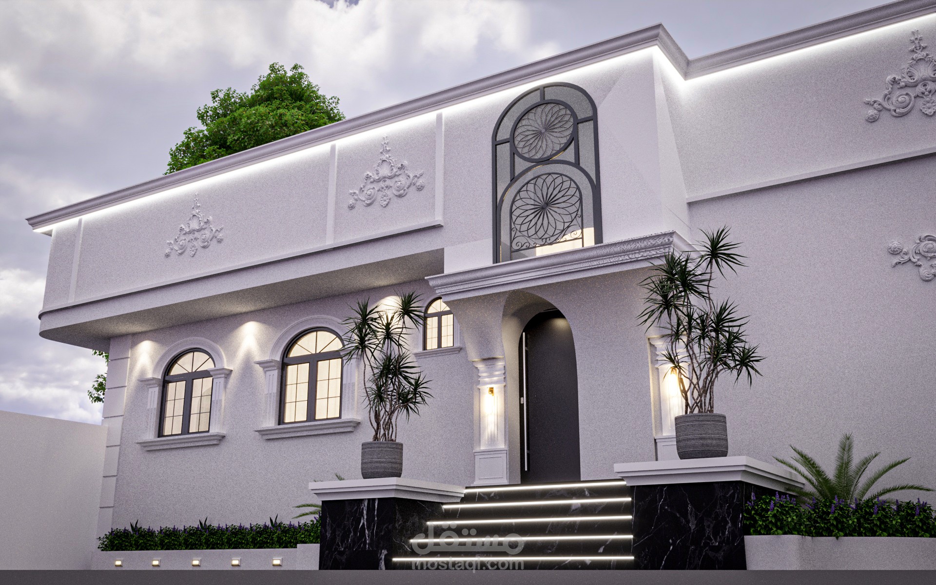 تصميم خارجي لفيلا