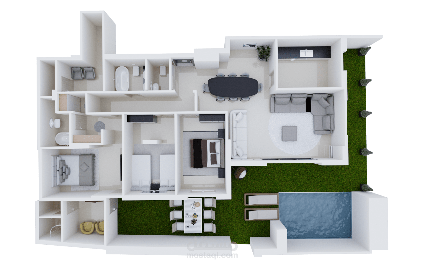 تحويل مخطط 2D الى 3D