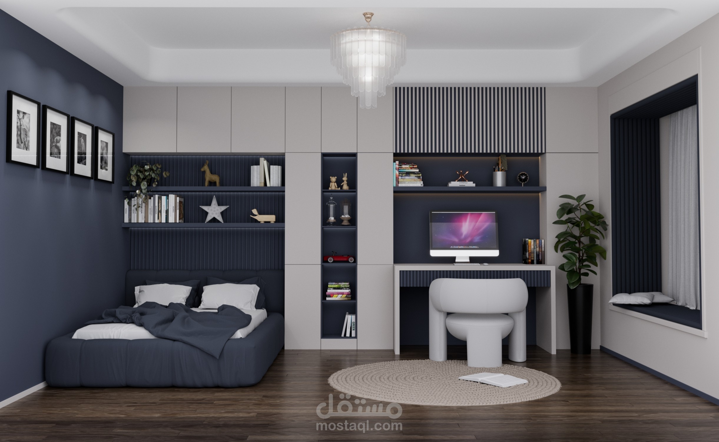 تصميم غرفه نوم اطفال