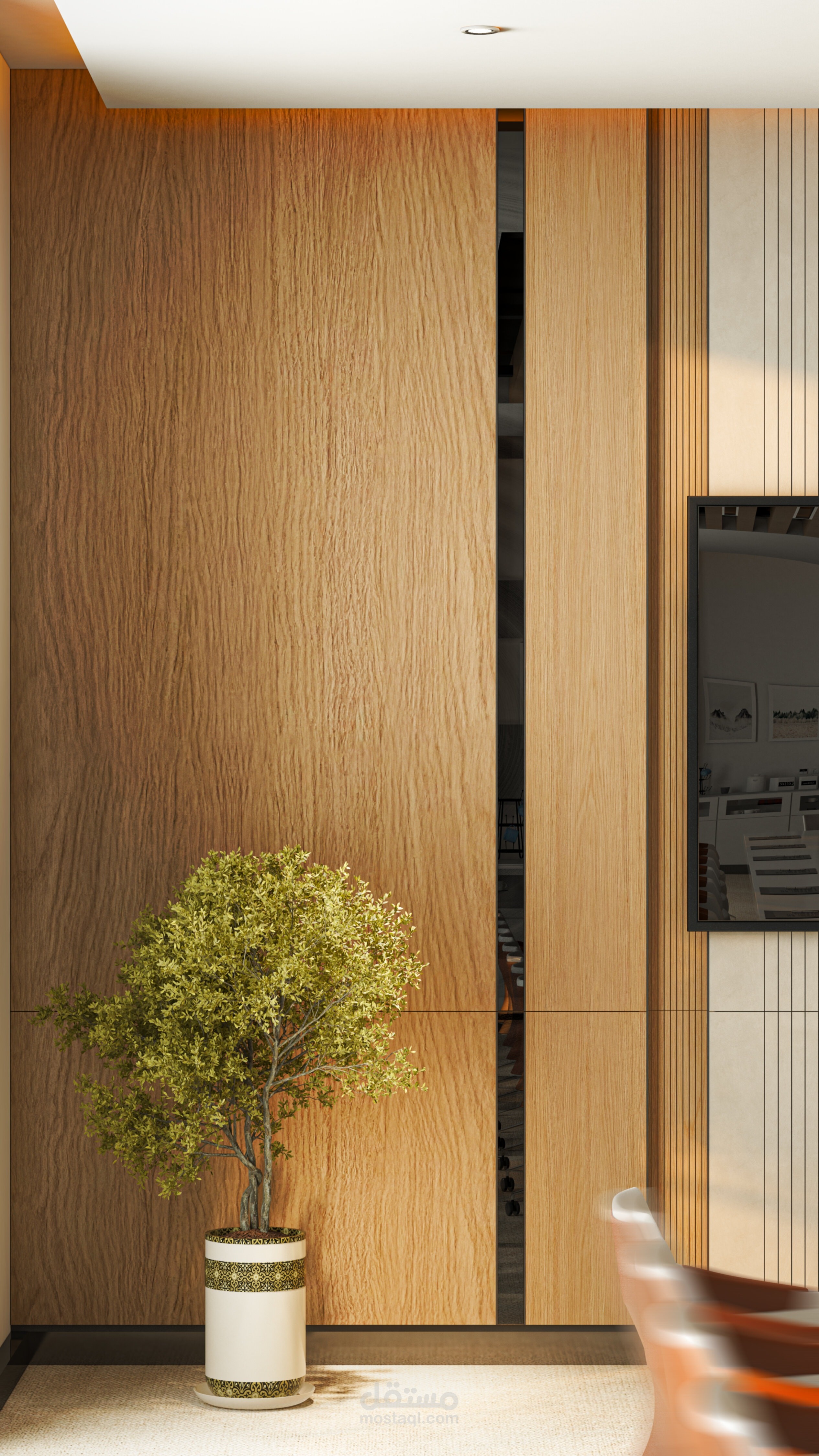 تصميم مودرن وحديث لغرفة اجتماعات