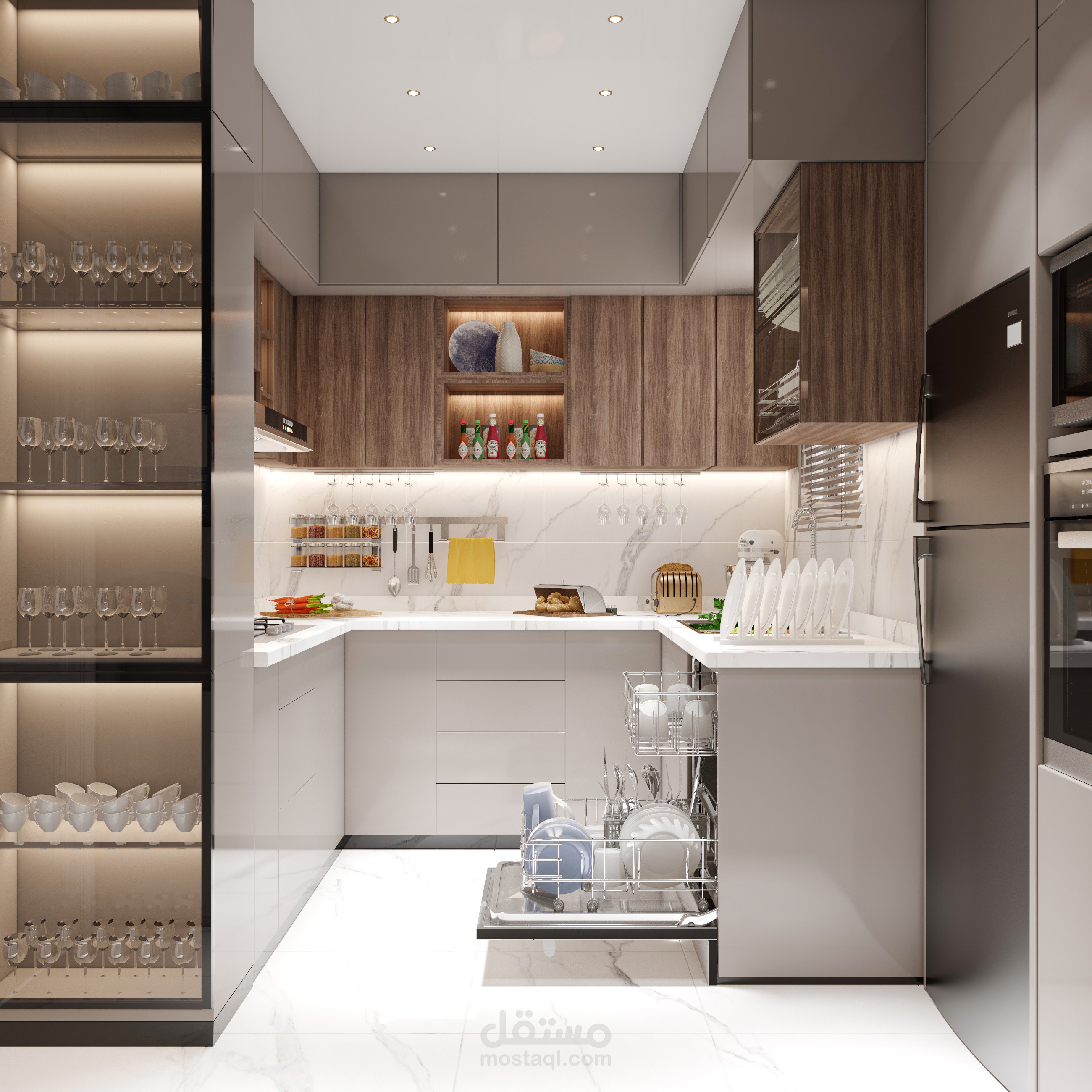 تصميم مطبخ مودرن