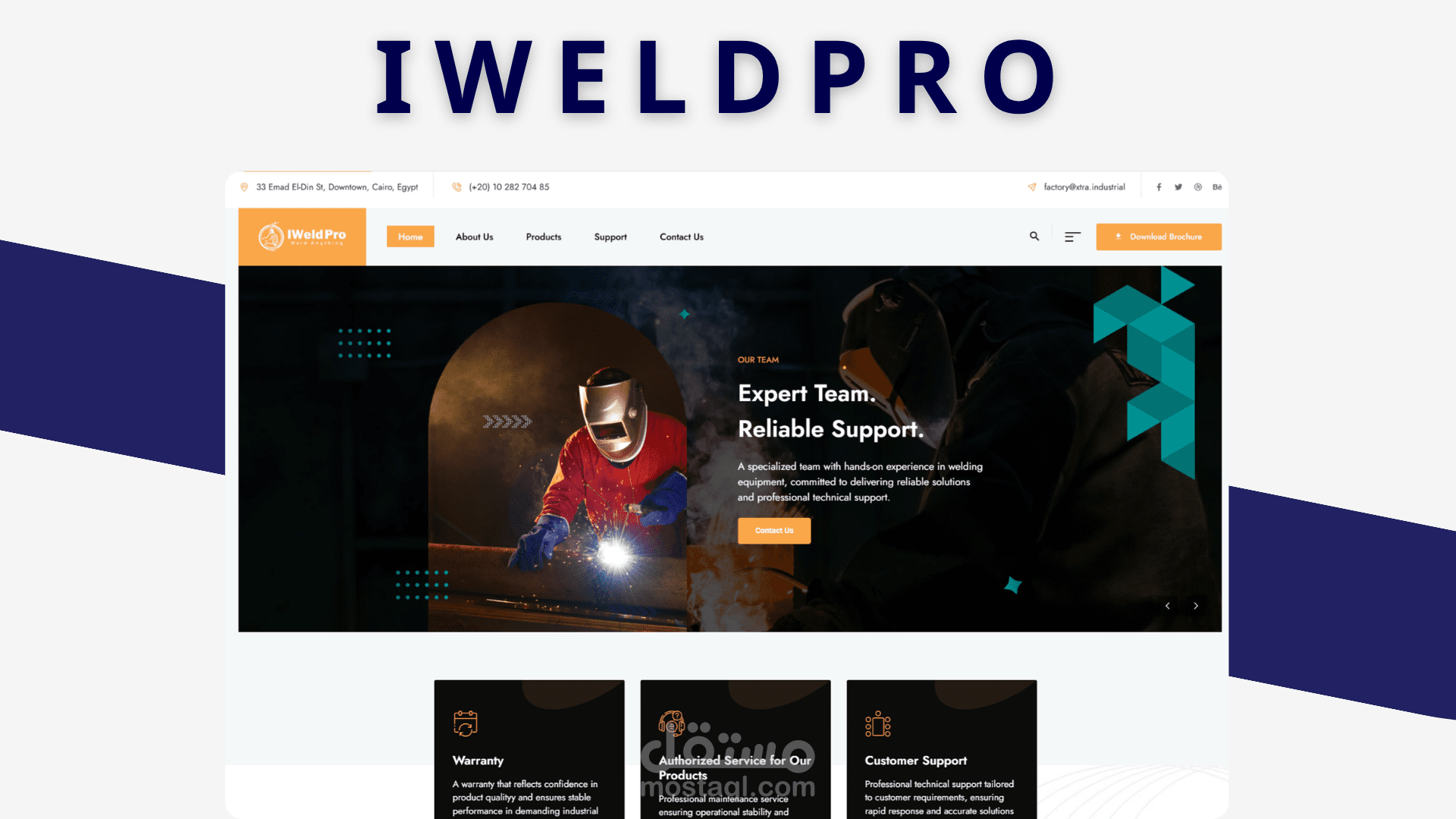 iWeld Pro | متجر إلكتروني لبيع معدات وأدوات اللحام