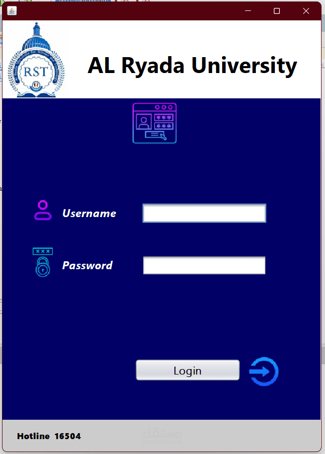 A Demo for Recording Exam Results for the Students