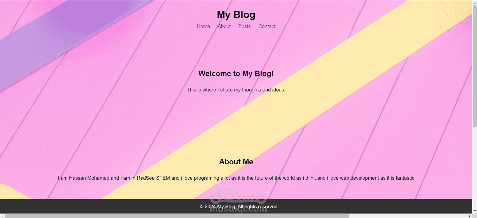 blog website